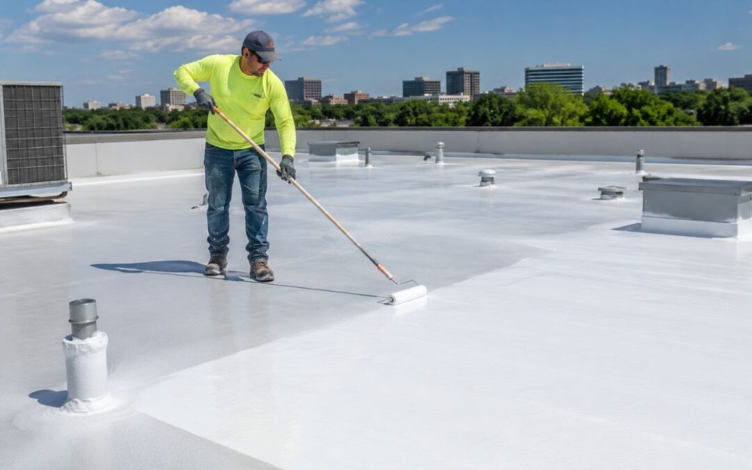 How Silicone Roof Coating Protects Commercial Roofs